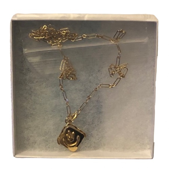 NIB Sun Vow Catalyst 14kt Gold Necklace - Picture 4 of 6